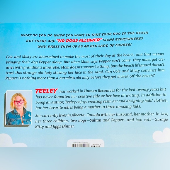 Brand NEW copies TALES BY TEELEY children’s author debut book. Author signed. - Picture 2 of 4